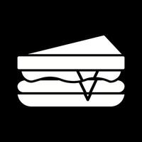 Sandwich-Vektor-Symbol vektor