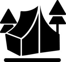 Camp-Vektor-Symbol vektor