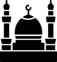 Moschee-Vektor-Symbol vektor