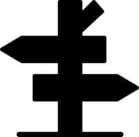 Straßenschild-Vektor-Symbol vektor