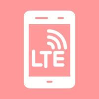 lte vektor ikon