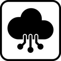 Cloud-Computing-Vektorsymbol vektor