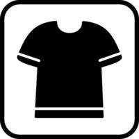 T-Shirt mit Linienvektorsymbol vektor