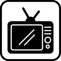 Vektorsymbol für Fernseher vektor