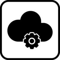 Cloud-Computing-Vektorsymbol vektor