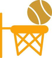 Basketball-Vektor-Symbol vektor