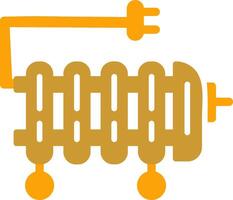 Vektorsymbol für Ölheizung vektor