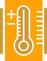 Thermometer-Vektor-Symbol vektor