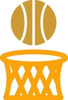 Basketball-Vektor-Symbol vektor