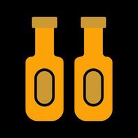 Vektorsymbol für Trinkflasche vektor