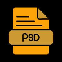 PSD-Vektorsymbol vektor