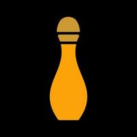 Bowling-Pin-Vektor-Symbol vektor