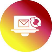 Aktualisierung Mail Vektor Symbol