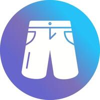 Shorts Vektor-Symbol vektor