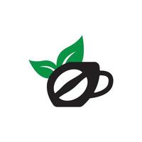 Kaffee Kaffee Bohnen Kaffee Geschäft Obst Saat trinken Design Vektor