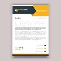 corporate business brevpapper malldesign. vektor