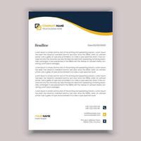 corporate business brevpapper malldesign. vektor