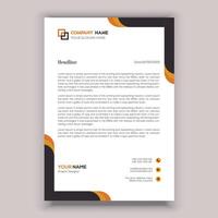 corporate business brevpapper malldesign. vektor