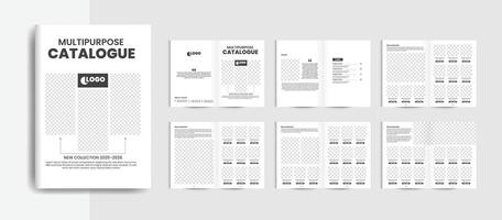 Produkt Katalog oder Katalog Vorlage Design vektor