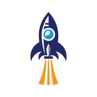 Rakete Logo Vorlage, Rakete Logo Elemente, Rakete Logo Vektor