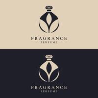 Vektor Parfüm Flasche kreativ Logo Vorlage. perfekt zum Ihre Parfüm Geschäft Geschäft oder Marke.