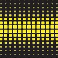 abstrakt Muster mit Gradient Quadrate auf ein schwarz Hintergrund. vektor