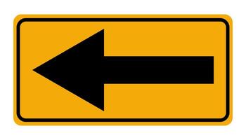sväng ett huvud väg tecken trafik symbol ikon vektor. vektor