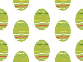Ostern bunt nahtlos Hintergrund. Ostern Ei Muster. Vektor Illustration