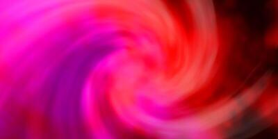 dunkelvioletter, rosafarbener Vektorhintergrund mit Kumulus. vektor