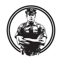 polis officer vektor konst, ikoner, och grafik