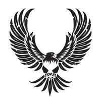 Adler steigend Flügel Kunst, Logo, Design Vektor