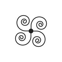Wind Logo Vektor Symbol Design