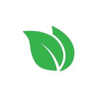 Grün Blatt Logo Vektor Vorlage Element Symbol Design