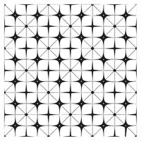 geometrisk vektor sömlös mönster på vit bakgrund