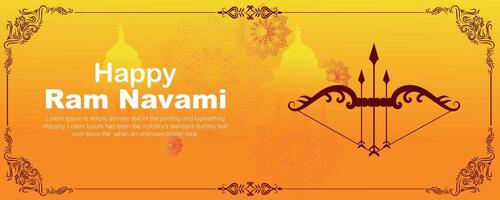 Lycklig Bagge navami kulturell baner hindu festival vertikal posta lyckönskningar firande kort Bagge navami firande bakgrund Bagge navami hälsningar gul beige bakgrund indisk hinduism festival vektor