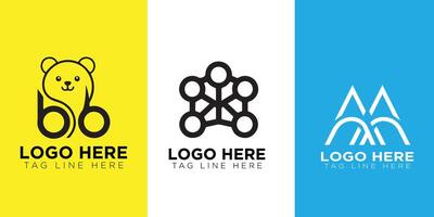 Logo kreativ Design zum alle Verwendet vektor