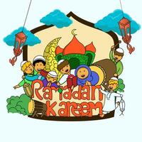 ramadan kareem illustration vektor