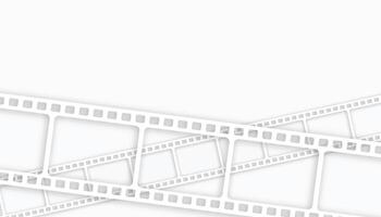vit filma remsa bakgrund med text Plats vektor