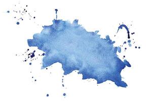 abstrakt Blau Aquarell Spritzer Textur Hintergrund Design vektor