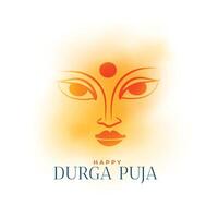 realistisch Durga pooja Feier Hintergrund zum navratri Festival vektor