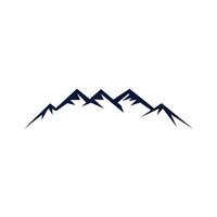 berg logotyp vektor design mallar enkel och modern