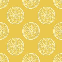 citron- cirklar tropisk frukt bakgrund vektor