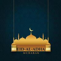 attraktiv eid al adha Bakrid Festival Hintergrund vektor