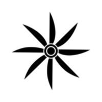 Propeller Symbol Vektor Satz. Schraube Illustration unterzeichnen. Klinge Symbol oder Logo.