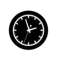 Uhr Symbol Vektor. Zeit Illustration unterzeichnen. Mauer Uhr Symbol. Uhr Logo. vektor