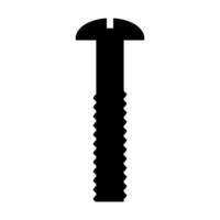 selbstschneidend Schraube Symbol Vektor. Schraube Illustration unterzeichnen. Bolzen Symbol oder Logo. vektor