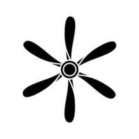 propeller ikon vektor uppsättning. skruva illustration tecken. blad symbol eller logotyp.