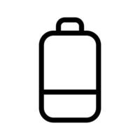 niedrig Batterie Symbol Vektor Symbol Design Illustration