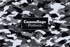 soldat militär kamouflage mönster i vit och grå skugga vektor