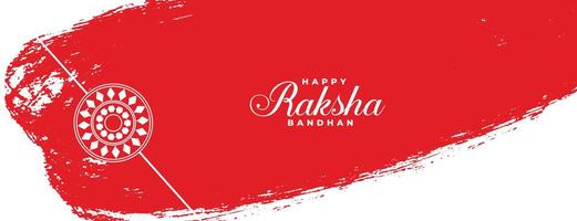 abstrakt stil Raksha bandhan indisk festival baner design vektor